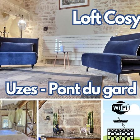 Chez Lydia - Loft Cosy, Depart Canoe A Pied, Proche Pont-Du-Gard Et Uzes Remoulins Exterior foto